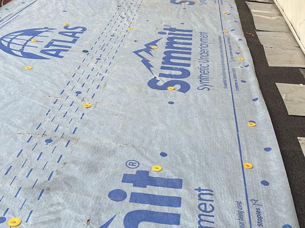 Iredell and Rowan County Roof Replacement: Underlayment