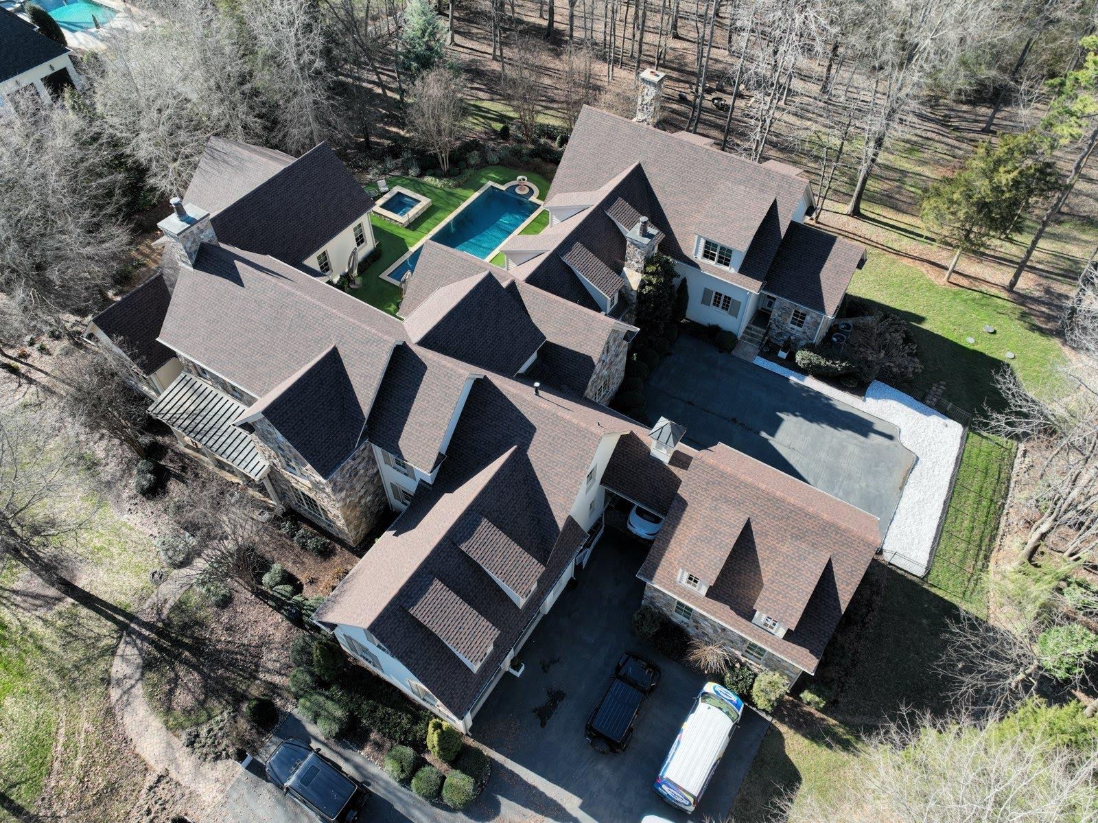 Estate Roof Replacement in Mooresville, NC